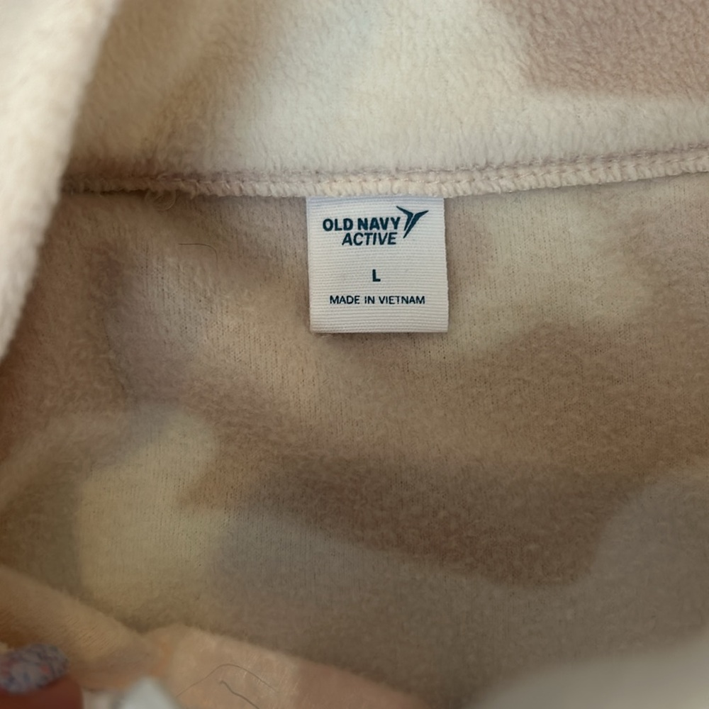 Old Navy Active Pink Camouflage Zip Jacket - Picture 9 of 9